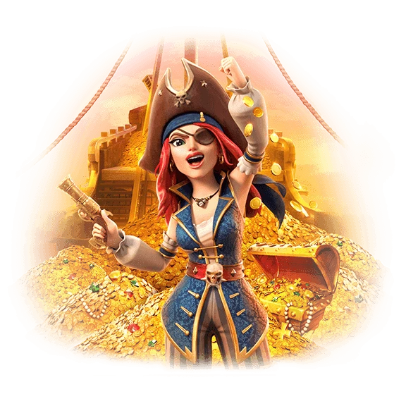 赏金女王角色与幻想场景设计